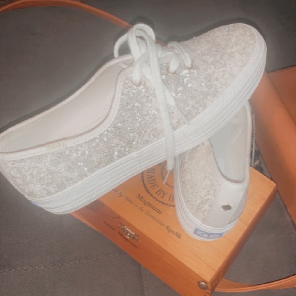 Kate Spade Glitter Keds